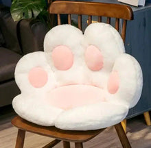 Load image into Gallery viewer, Kawaii Cat Paw Plush Toy – Soft Floor Cushion, Chair Pad &amp; Nap Pillow
