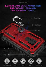 Load image into Gallery viewer, Phone Case For Huawei Mate 20 X 30 Pro Lite Luxury Car Armor Shockproof Finger Ring Holder Magnet Anti-Fall Kickstand Case Cover
