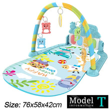 Load image into Gallery viewer, Baby Fitness Play Gym with Music &amp; Piano Mat
