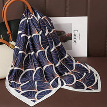 Load image into Gallery viewer, Luxury Satin Silk Square Scarf – Shawl, Hijab &amp; Fashion Wrap 2023

