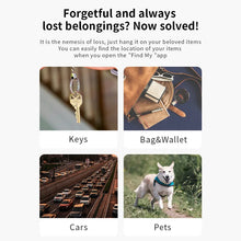 Load image into Gallery viewer, 4PCS Smart Tag iPhone GPS Tracker Air tag Work with Apple Find My APP Offers Security-protection Pets From Getting Lost
