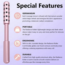 Load image into Gallery viewer, 24 Germanium Face Massage Roller Stick for Skin Care &amp; Beauty
