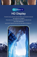 Load image into Gallery viewer, Full Cover Film For iPhone 13 12 11 14 Pro MAX Mini Screen Protector XS Max XR X 7 8 6S Plus SE 2020 Phone Accessories  Screen Protector Ultra Strengthened Tempered Glass
