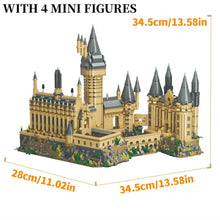 Load image into Gallery viewer, New Magic Castle Micro Building  Blocks Light Up Street View Architecture Creative MOC Model Kit  Kids Christmas Birthday Gifts
