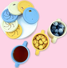 Load image into Gallery viewer, Food Grade Silicone Baby Feeding Dish Set Suction Plate Cup
