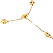 将图片加载到图库查看器，14K Yellow Gold 1/4 Cttw Diamond Ring and Bracelet Hand Chain (G-H Color, SI1-SI2 Clarity) - 7"
