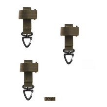 Load image into Gallery viewer, Multi-purpose Nylon Gloves Hook Work Gloves Safety Clip Outdoor Tactical Climbing Rope Camping Hanging Buck Outdoor Camping
