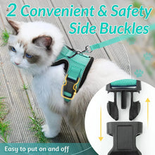 Load image into Gallery viewer, Cat Harness and Leash – Soft Adjustable Escape-Proof Vest for Walking Cats
