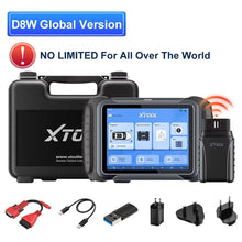 将图片加载到图库查看器，XTOOL D8W Bluetooth Diagnostic Tool Automotive Scanner ECU Coding Key Programming Topology Map 38 Reset Service CANFD DOIP

