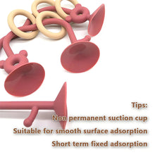 Load image into Gallery viewer, Silicone Desktop Bead Wrap Baby Learning Toy

