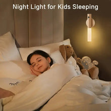 Load image into Gallery viewer, Smart Motion Sensor Night Light – Rechargeable LED Wall Lamp
