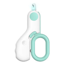 Load image into Gallery viewer, LED Pet Nail Clipper – Cat &amp; Dog Claw Trimmer with Safety Lock
