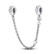 Load image into Gallery viewer, 925 Sterling Silver Pink Butterfly &amp; Luminous Firefly Charm – Dangle Bead for Bracelet or Necklace | Elegant DIY Jewelry Gift for Women
