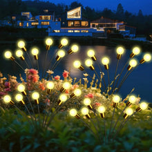 Load image into Gallery viewer, 8pcs Solar Firefly Garden Lights – IP65 Waterproof LED Outdoor Lawn &amp; Landscape Lamps
