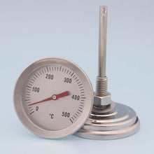 将图片加载到图库查看器，Stainless Steel BBQ Thermometer Meat Thermometer Temperature Meter BBQ Food Cooking Meat Gauge Kitchen Tools 0-500℃
