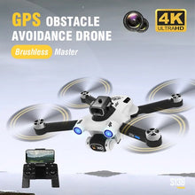 将图片加载到图库查看器，2023 S136 PRO Ultra RC Dron 8K Camera Drone GPS Obstacle Avoidance Drones Quadcopter FPV Wifi 1KM Helicopter Brushless Motor Kid
