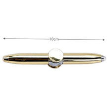 Load image into Gallery viewer, LED Gyro Spinner Pen – Multifunctional Metal Fidget Ballpoint Pen with Light | Stress Relief Spinning Pen for Writing, Focus &amp; Gifts
