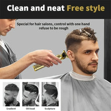 Load image into Gallery viewer, Pure metal body T9 high quality hairdresser hair salon professional razor household shaving small appliances send gift box
