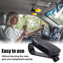 将图片加载到图库查看器，Universal Car Auto Sun Visor Glasses Box Sunglasses Clip Card Ticket Holder Fastener Pen Case Eyeglasses Clips Accessories
