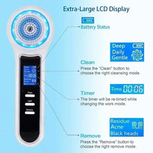 Load image into Gallery viewer, 5 in 1 Electric Facial Cleansing Brush Blackhead Remover Pore Vacuum Cleaner Deep Cleaning Face Care Black Head Removal Machine

