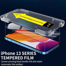 Load image into Gallery viewer, 9D Tempered Glass On The For iphone 13 12 Mini 11 14 Pro Max Screen Protector Protective Glass For iphone X XR XS MAX Glass Film Tempered Glass Protective Film HD Clear 9H Hardness Screen Protector
