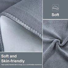 Load image into Gallery viewer, Electric Heating Blanket – Double Body Warmer with Thermostat
