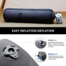 Load image into Gallery viewer, FLEXTAILGEAR Neck Contour Inflatable Camping Pillow Ergonomic Travel Pillow Backpacking Gear for Camp, Hiking, Airplane, Office
