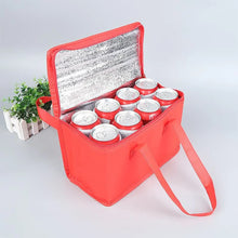 Load image into Gallery viewer, Portable Lunch Cooler Bag Folding Insulation Picnic Ice Pack Food Thermal Bag Drink Carrier Insulated Bags Food Delivery Bag
