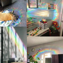 将图片加载到图库查看器，Rainbow Suncatcher Window Stickers – PVC Prism Decals
