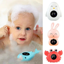 Load image into Gallery viewer, Baby Bath Temperature Meter Digital Floating LED Display Safety Tester
