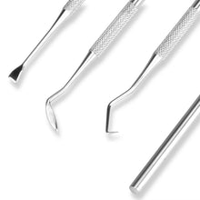 Load image into Gallery viewer, 4 pcs Dental Hygiene Tool Kit Instruments Dentist Tartar Scraper Scaler Calculus Plaque Remover Teeth Cleaning Oral Care Tool
