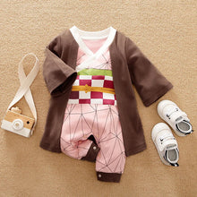 Load image into Gallery viewer, Newborn Baby Anime Cape Style Children Long Sleeve Cotton Bodysuit, Cute Kids Boys Girls Romper
