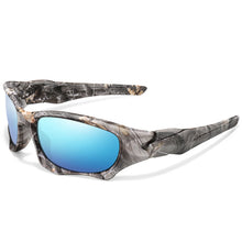 将图片加载到图库查看器，Polarized Fishing Sunglasses for Men Women Classic Camouflage Shades with UV Protection for Outdoor Driving Cycling Hiking
