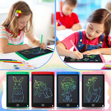 将图片加载到图库查看器，2/4Pcs LCD Writing Tablet Doodle Pad for Kids 12Inch LCD Drawing Board Colorful Reusable Writing Tablet for Educational Toy Gift

