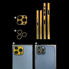 Load image into Gallery viewer, Frame Decal Skin for iPhone 13 Pro Max Side Film Cover Protector Ultra Thin Matte Stickers For 13 Mini Protector Film  Side Frame Film Skin Anti-Scratch Sticker
