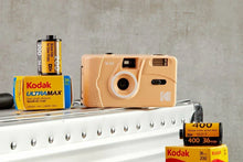 Load image into Gallery viewer, Original Kodak Film 35mm Camera with Flash Wind and Rewind Non-Disposable Retro Roll Cameras M35 M38 Manual Reusable Mini Gift
