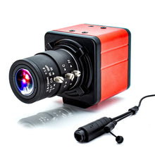 Load image into Gallery viewer, WGWK 4K Mini POE IP Camera CMOS Sensor Security Industrial CCTV Video 3/4/5/8MP Metal Box Network Camera with 6mm 2.8-12mm Lens
