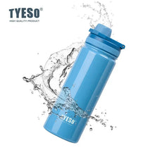 Load image into Gallery viewer, Stainless Steel Insulated Water Bottle (600-1200ml) | Hot &amp; Cold Thermal Tumbler with Handle | Portable Vacuum Flask for Sports &amp; Travel
