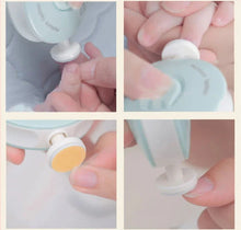 Load image into Gallery viewer, Baby Electric Nail Trimmer – Safe Nail Polisher &amp; Manicure Set for Newborns
