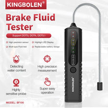 Load image into Gallery viewer, 12V Auto Brake Fluid Tester Digital Car Brake Oil Tool BF200 DOT3 DOT4 DOT5.1 LED Indicator check Display Auto Oil Tool PK BF100
