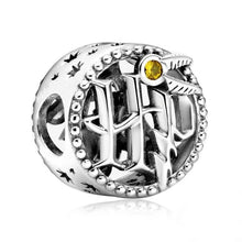 Load image into Gallery viewer, New Fashion Charm Original Hat Lightning Triangle Beads Suitable for the Original Pandora Women's Bracelet Jewelry Accessories
