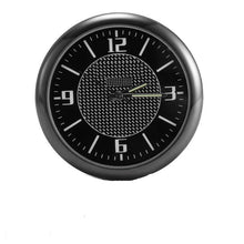 将图片加载到图库查看器，Car Clock Luminous Mini Automobiles Internal Stick-On Digital Watch Mechanics Quartz Clocks Auto Ornament 40mm 43mm
