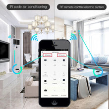 Load image into Gallery viewer, 2023 New WiFi RF IR Universal Remote Controller RF Appliances Appliances Tuya Smart Life App Voice Control via Alexa Google Home
