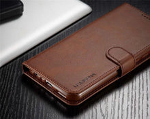 Load image into Gallery viewer, Leather Wallet Case for Xiaomi 12T 12X 11T Mi 11 Lite Poco M4 M3 X4 X3 Pro F3 Redmi 10C 9C 9A Note 11S 10 9S 8T Pro Flip Cover Card Holder  Wallet Flip Protective Phone Case
