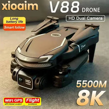 Load image into Gallery viewer, For Xiaomi V88 Drone 8K 5G GPS Professional HD Aerial Photography Remote Control Aircraft HD Dual Camera Quadcopter Toy UAV
