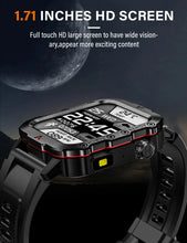 Load image into Gallery viewer, LAXASFIT 2024 Outdoor Military Men's Smart Watch Bluetooth
