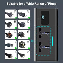 Load image into Gallery viewer, Car 220v Inverter 12 to 220 Voltage Power Converter 200W for 12V Vehicles
