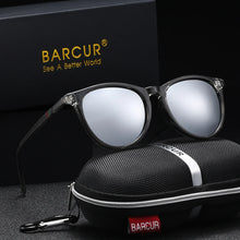 Load image into Gallery viewer, BARCUR Polarized Cat Eye Sunglasses for Women – Lightweight UV400 Sun Protection Eyewear with Fashion Polycarbonate Frame Mirror Lenses and Elegant Design – Stylish Summer Accessories for Shopping Travel &amp; Outdoor
