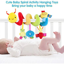 Load image into Gallery viewer, Cute Activity Musical Spiral Crib Stroller Car Seat Travel Hanging Toys Baby Boys Girls Rattles Toy
