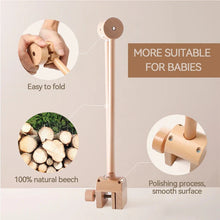 将图片加载到图库查看器，Wooden Baby Rattle Crib Mobile Holder for Newborns
